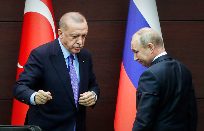 Путин: «Может быть с Эрдоганом у нас иногда противоположные взгляды, но это человек, который держит слово»