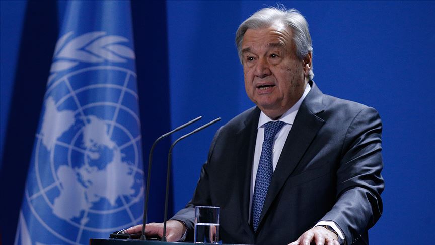 BM Genel Sekreteri Guterres'ten "2021'i şifa yılı yapalım" önerisi