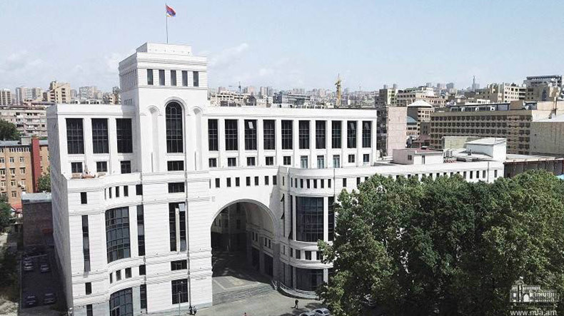 Ermenistan Dışişleri Bakanlığı: Azerbaycan günümüze kadar Karabağ Ermenilerine karşı etnik temizlik politikasını sürdürüyor