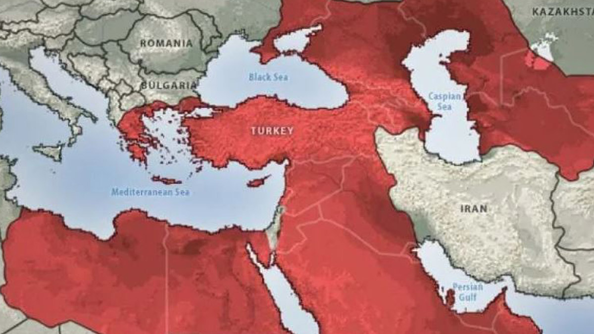 Kırım ve Kuban’ı Türk etki alanı olacağı tahmininde bulunan 'Türkiye haritası' Rusya’da yankı buldu