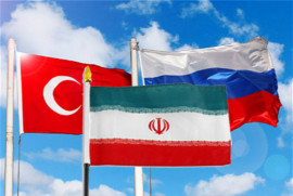 Трехсторонние консультации России, Турции и Ирана начались в Сочи