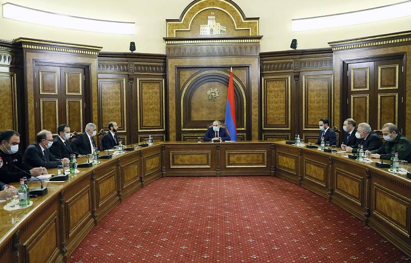 Ermenistan Başbakanı Nikol Paşinyan’ın önderliğinde Güvenlik Konseyi oturumu gerçekleştirildi
