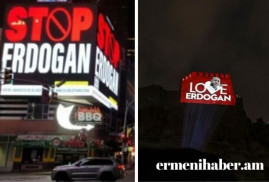 Նյու Յորքում՝ «Stop Erdoğan», Անկարայում՝ «Love Erdoğan»