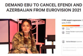 Change.org sitesinde Azerbaycan’ın Eurovision 2021 katılımcısına karşı imza kampanyası başlatıldı