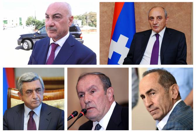 Ermenistan ve Karabağ bütün eski Cumhurbaşkanları bir araya geldi