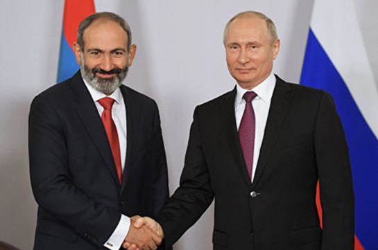 7 Nisan tarihinde Paşinyan Moskova’da Putin ile bir araya gelecek