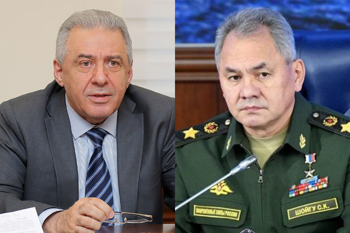 Ermenistan ve Rusya savunma bakanları, Karabağ’ı konuştu