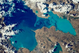 NASA'nın fotoğraf yarışmasını Van Gölü kazandı