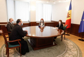 Moldova Devlet Başkanı, yerel Ermeni toplumunun temsilcileriyle görüştü