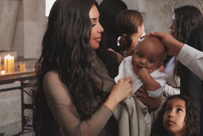 Kim Kardashian oğlunun doğum gününü kutlayıp ona tam bir Ermeniye benzettiğini dile getirdi