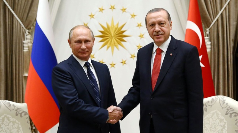 Путин провел телефонные переговоры с Эрдоганом