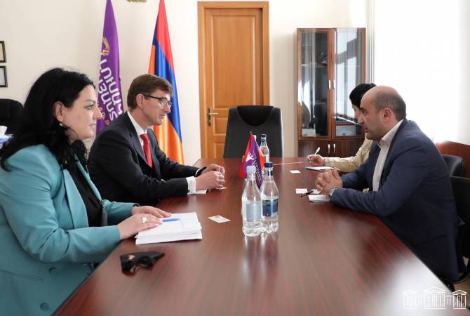 Ermeni Milletvekili, Hollanda Büyükelçisi ile yaptığı görüşmede Ermeni esirlerin iadesi konusuna değindi