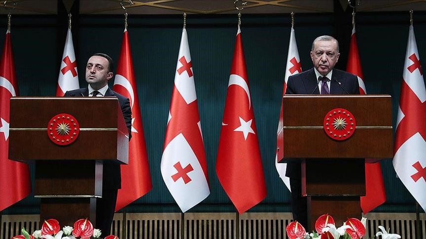 Эрдоган заявил о готовности поддержать трехстороннее сотрудничество Грузия - Азербайджан - Армения