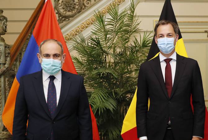 Paşinyan ve Belçika Başbakanı görüşmede Ermeni esirlerinin iadesini önemsediler