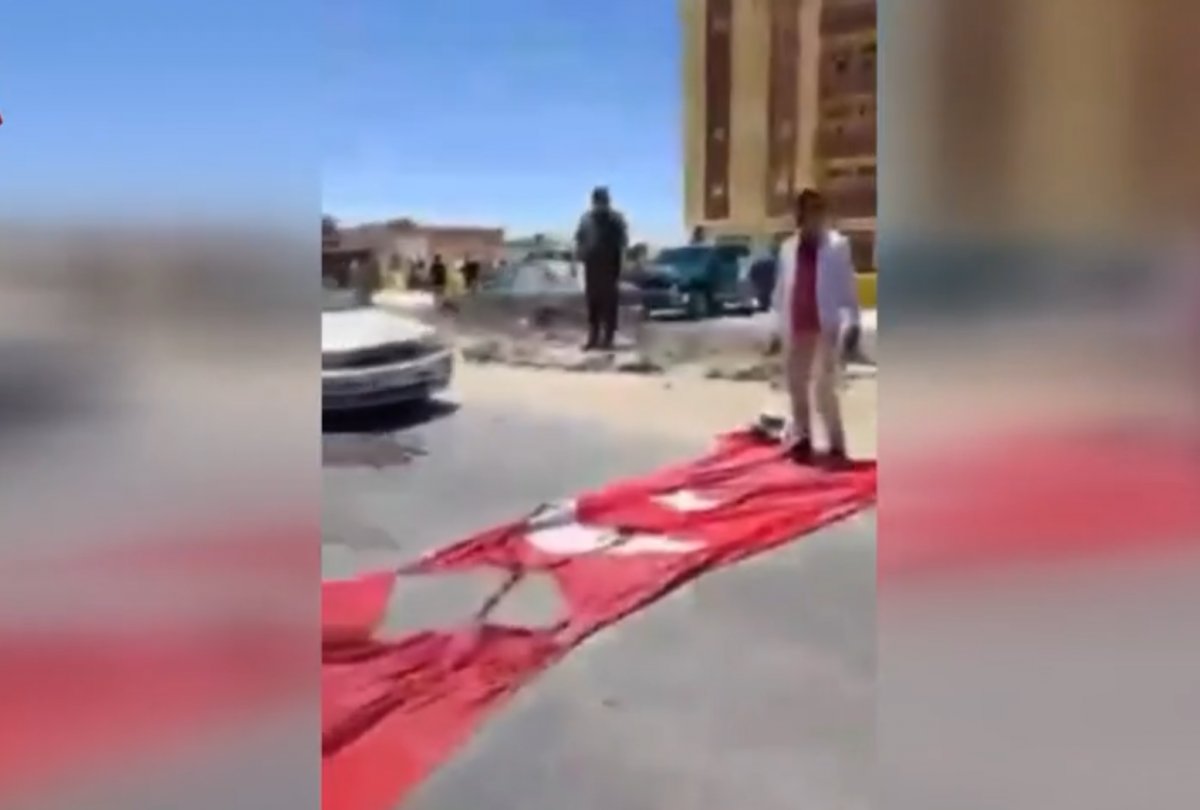 Լիբիայի փողոցներում անարգել են Թուրքիայի դրոշը (Տեսանյութ)