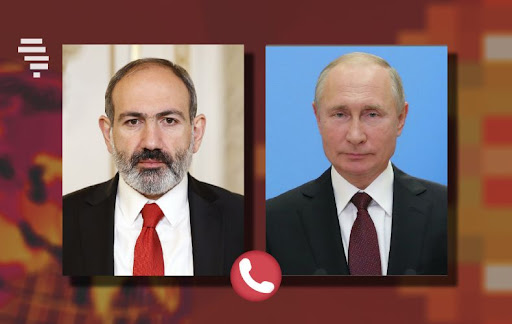 Paşinyan ve Putin telefonda görüştü
