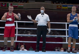 Tokyo-2020: Ermeni boksör Darçinyan çeyrek finale yükseldi