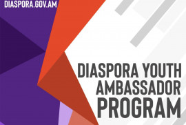 Eylül ayında Ermenistan’da ilk defa “Diaspora genç elçisi” projesi gerçekleştirilecek