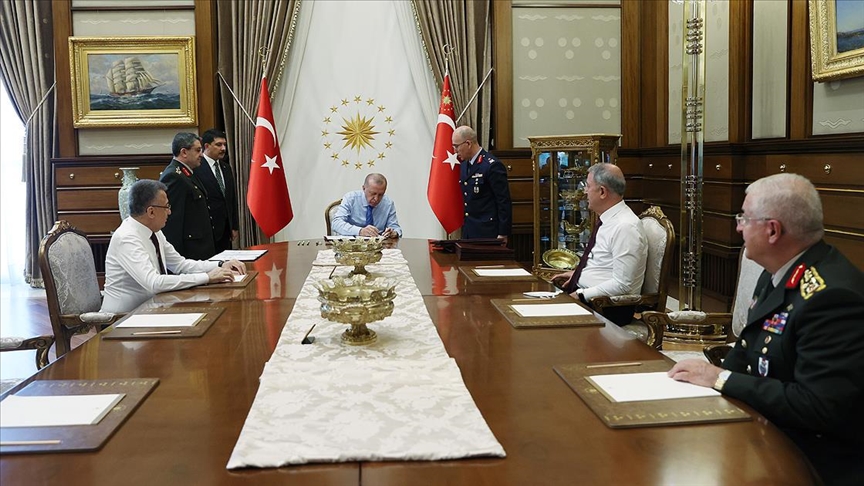 Թուրքիայում բանակի ղեկավար կազմին առնչվող մի շարք որոշումներ են ընդունվել