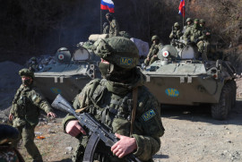 Rus barışı koruma birliği komutanlığı, Karabağ'da yaşanan çatışmanın ayrıntılarını inceliyor