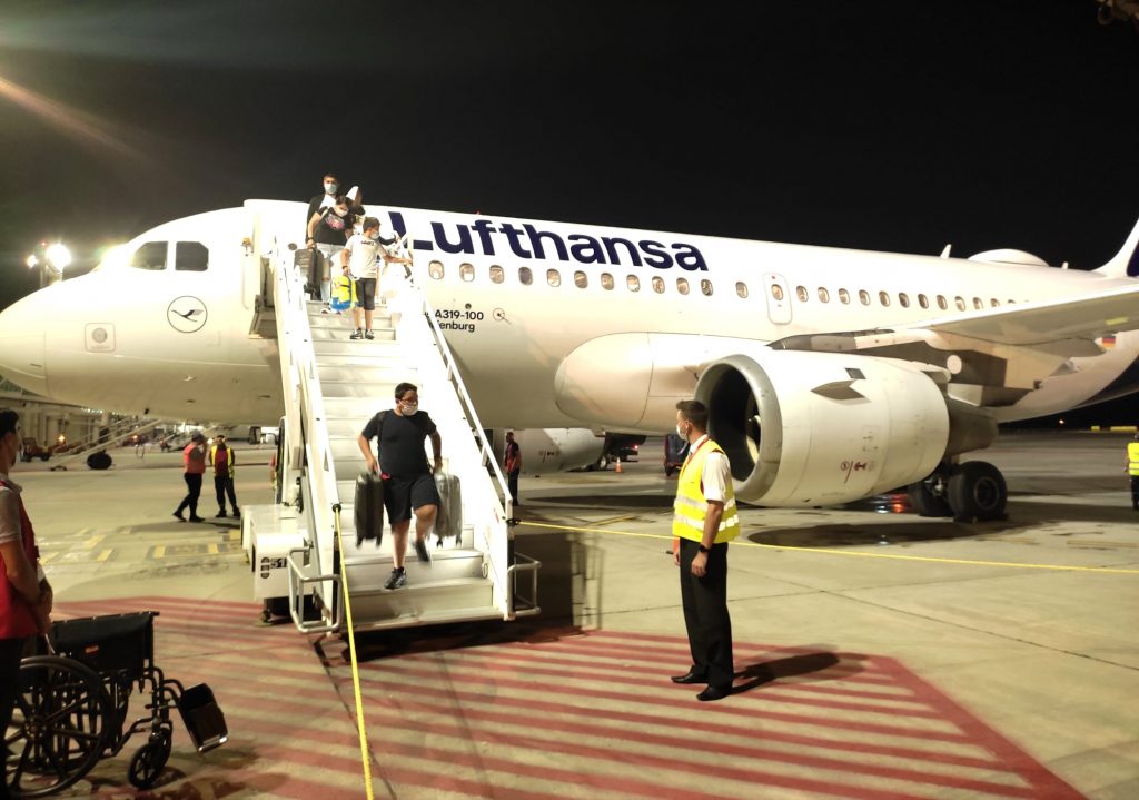 Lufthansa, Frankfurt'tan Yerevan'a ilk uçuşunu gerçekleştirdi