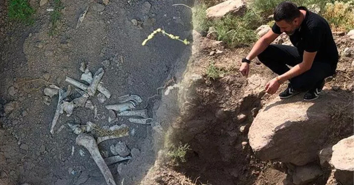 Ankara'da 600 yıllık Ermeni mezarlığı'nı defineciler tahrip etti (FOTO)