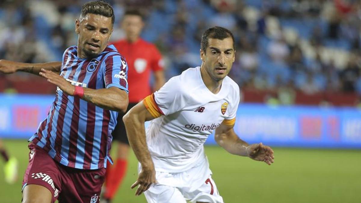 Trabzonspor, Roma'ya mağlup oldu