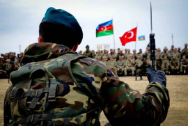 В оккупированном Кашатагском районе Турция проводят военные учения
