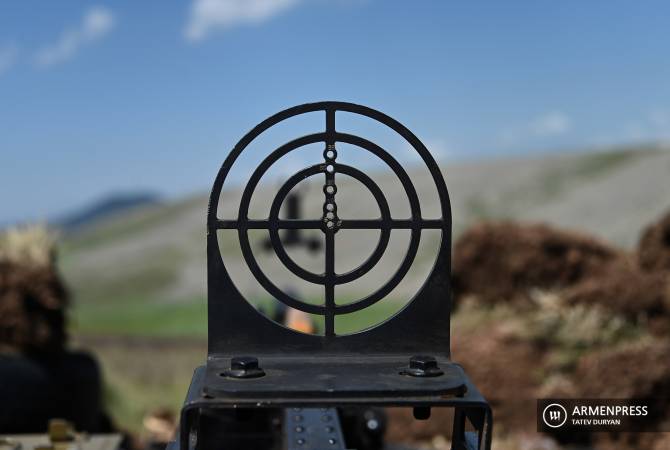Azerbaycan silahlı kuvvetleri, Ermeni sivil yerleşim yerlerine ateş açtı