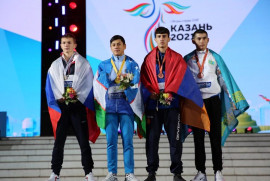 Ermenistan takımı BDT ülkelerinin ilk spor oyunlarında 13 madalya kazandı