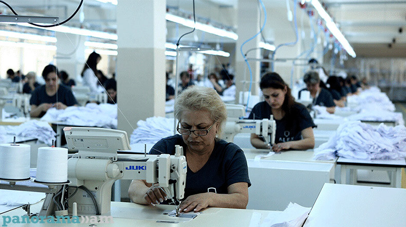 Ermenistan'da altı ayda giyimm üretimi yüzde 39.6 arttı