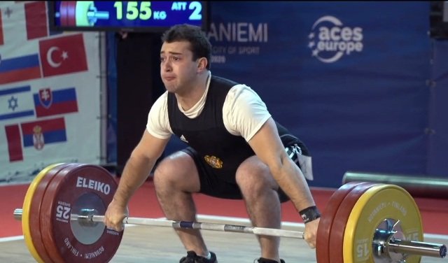 Ermeni halterci Rafik Harutyunyan Avrupa şampiyonu