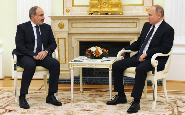 Ermenistan Başbakanı Putin ile bir araya gelecek