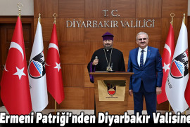 Ermeni Patriği’nden Diyarbakır Valisine ziyaret