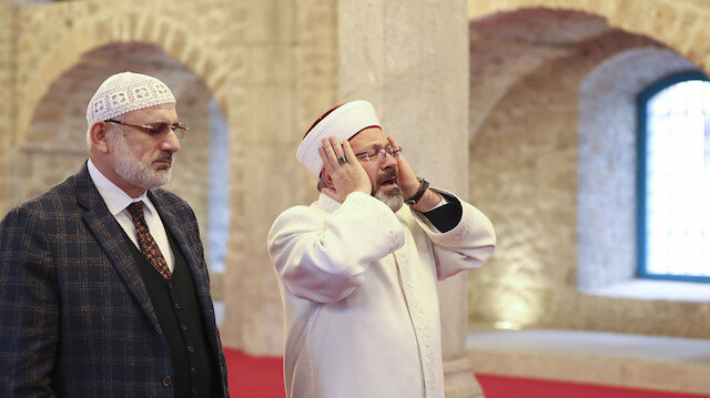 Թուրքիայի Կրոնական գործերի վարչության նախագահը՝ Շուշիի մզկիթում