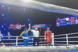 Ermeni boksör, Azerbaycanlı rakibini ezip geçti