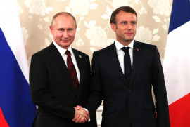 Putin ve Macron, Dağlık Karabağ sorununun çözümünü ele aldı