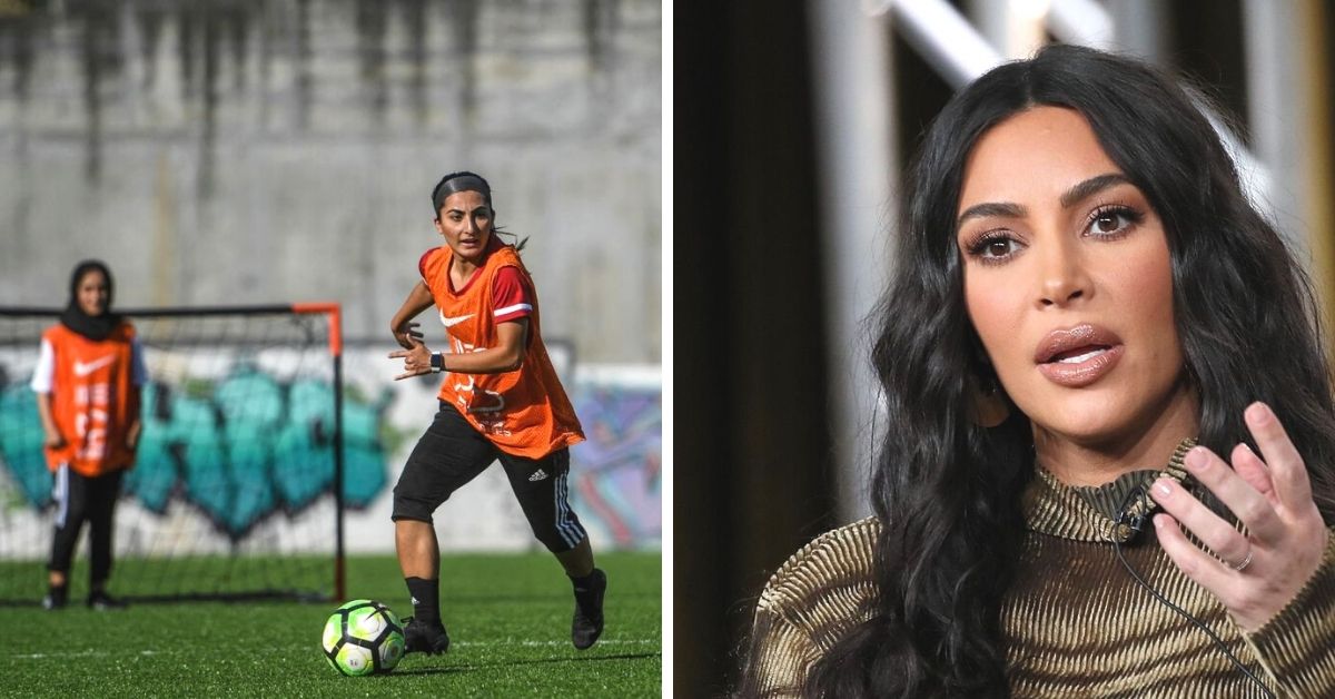 Afganistan Kadın Milli Futbol Takımı Londra'da! Uçuş masraflarını Kim Kardashian karşıladı