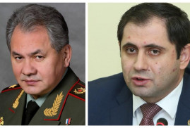 Sergey Şoygu'dan Ermenistan Savunma Bakanı Papikyan'a tebrik mesajı