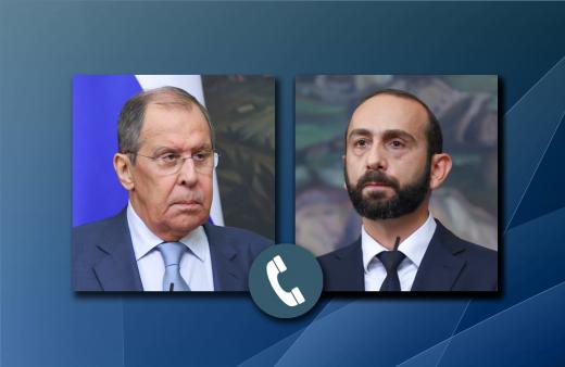 Ermenistan Dışişleri Bakanı Ararat Mirzoyan Rus mevkidaşı Sergey Lavrov ile telefonda görüştü