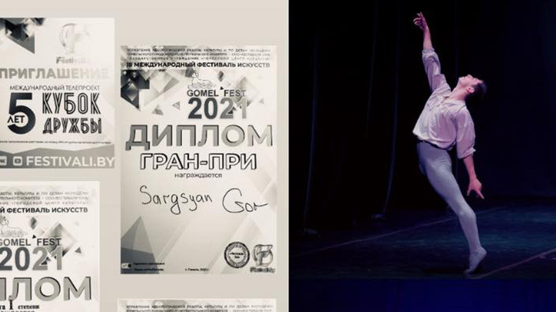Ermenistan'ı temsil eden bale sanatçısı büyük ödülü kazandı