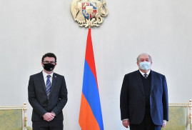 Ermenistan Cumhurbaşkanı ve Birleşik Krallık Büyükelçisi bölgesel güvenlik konularını ele aldı