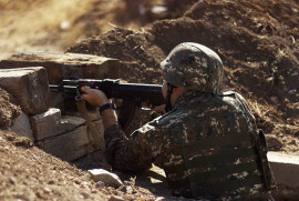Azerbaycan Ermenistan askeri mevzilerine doğru ateş açtı, karşılık ateşle düşman susturuldu