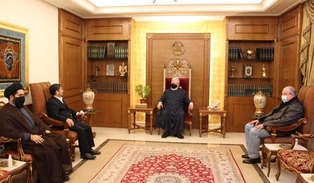 Kilikya Ermeni Katolikosu, İran'ın Lübnan Büyükelçiliği heyetini kabul etti