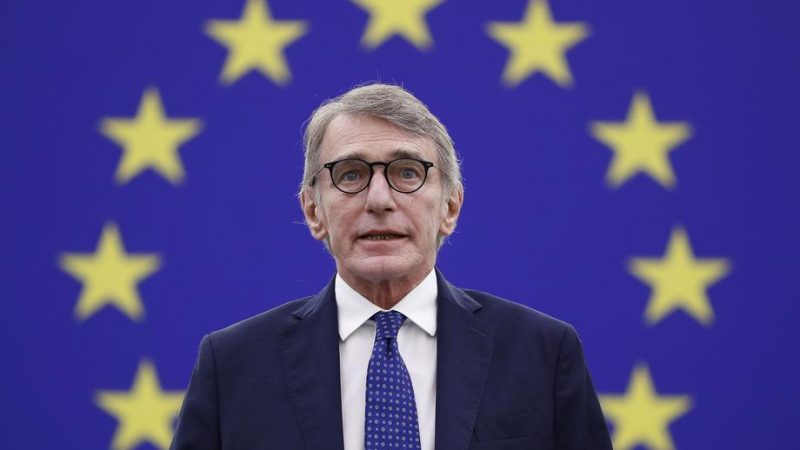 Avrupa Parlamentosu Başkanı Sassoli hayatını kaybetti