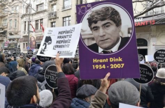 Hrant Dink'i aramızdan alınışının 15. yılında anıyoruz