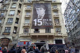 Hrant Dink katledildiği yerde anılıyor (Video)