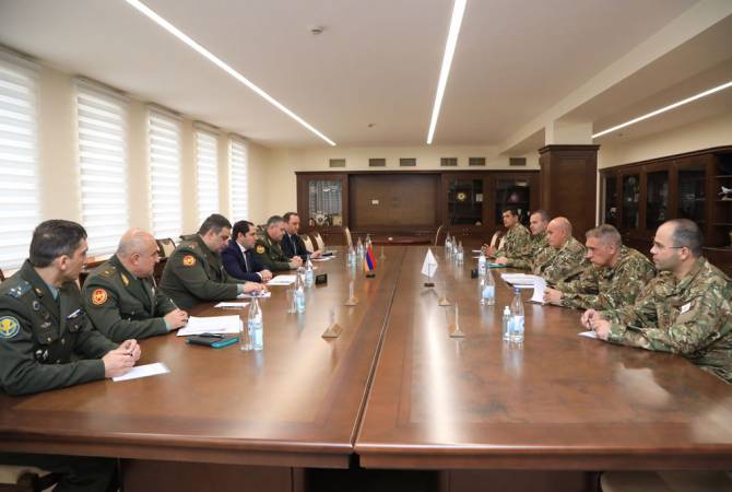 Kıbrıs Milli Muhafız Ordusu Komutanı Ermeni Soykırımı Anıtı'nı ziyaret etti