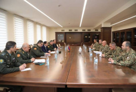 Kıbrıs Milli Muhafız Ordusu Komutanı Ermeni Soykırımı Anıtı'nı ziyaret etti