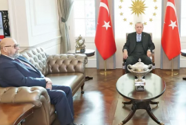 Ermeni Vakıfları Başkanı Şirinoğlu, Erdoğan ile görüştü